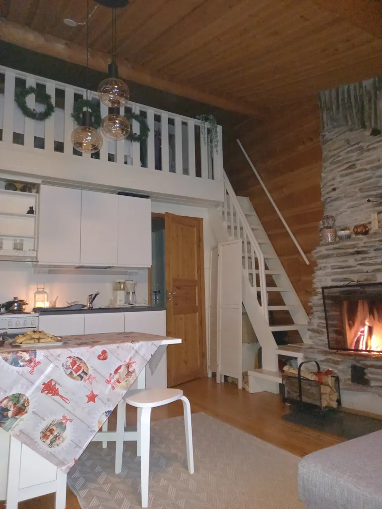Séjour - Furnished Apartment with Sauna in Ruka