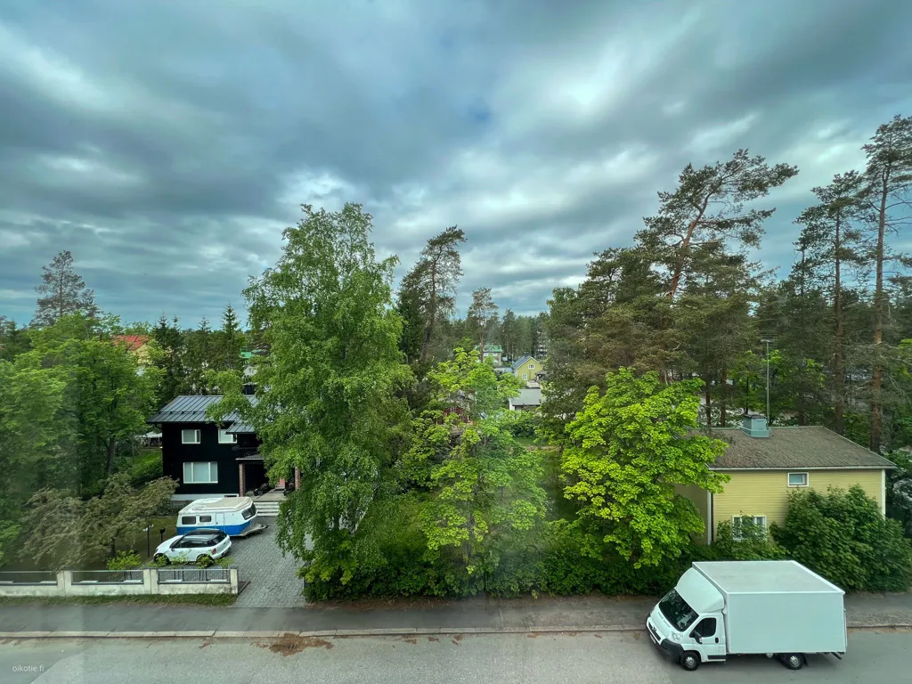 Õhuvaade - Bright Corner Flat with Balcony in Parantola, Hyvinkää