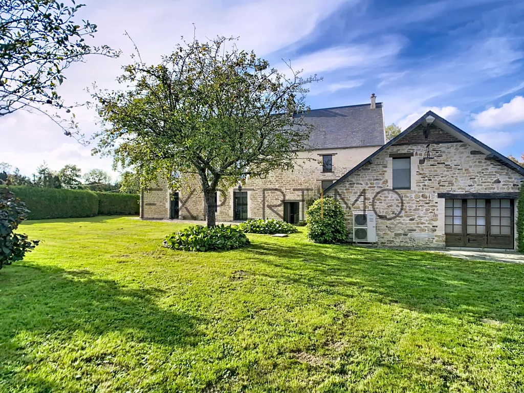 Exterior - Renovated Stone House with Workshop in Noyers-Bocage