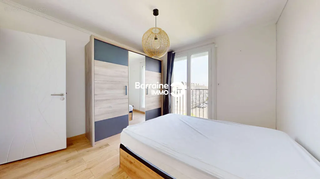 Chambres - Appartement Meublé avec Balcon à Brest - Lanrédec