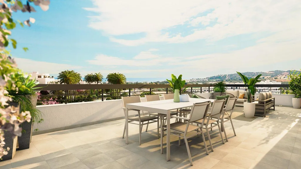 Terrass - Energy Efficient Apartment with Beach Terrace in Estepona
