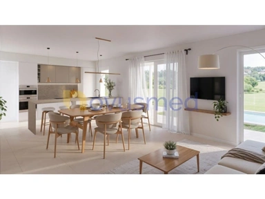 Dining Room - Contemporary Semidetached House with Pool in Silves