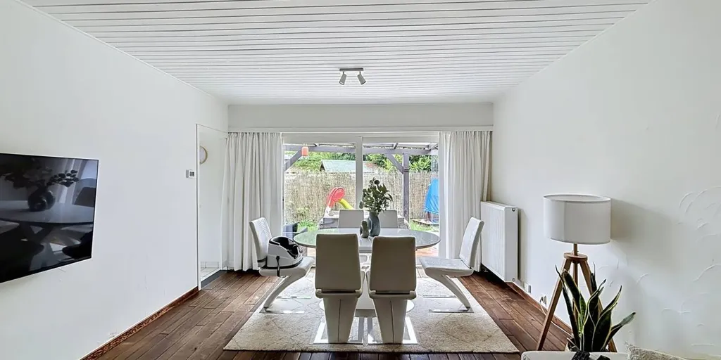 Salle à manger - Appartement avec Jardin dans le Quartier De Sterre à Kapellen