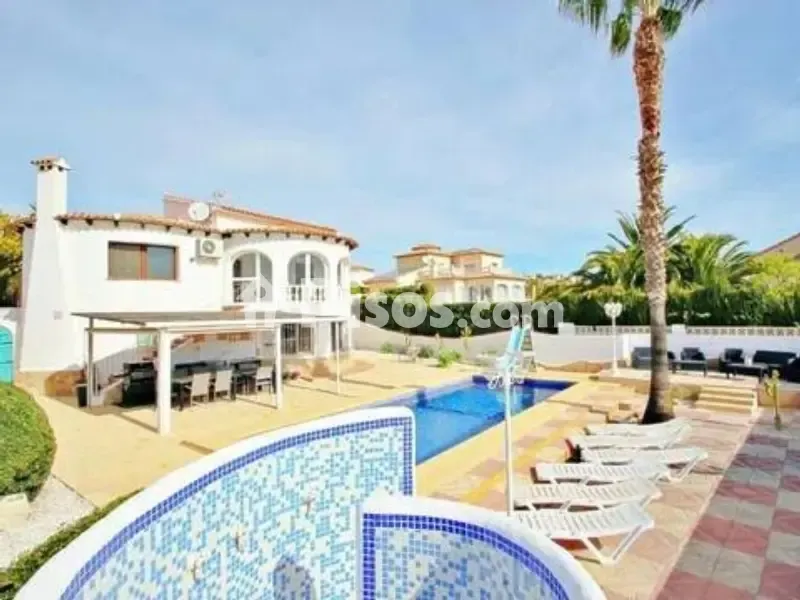 Piscina - Villa with Sea Views in Ortembach, Calpe