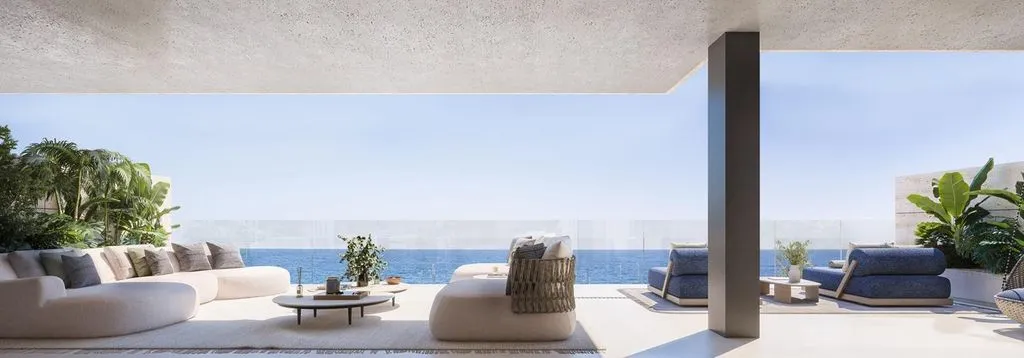 Terrasse - Beachfront Flat with Pool in Manilva