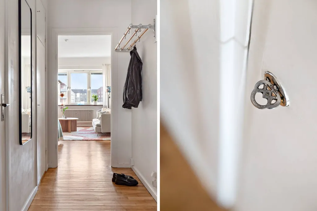 Hallway - Studio Flat with Garden in Stockholm