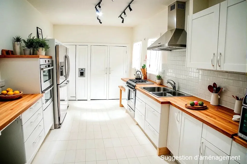 Köök - Luxury House with Studio near Beach in Le Pradet