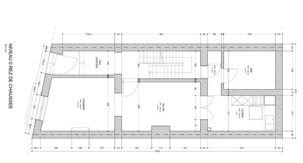 Floor Plan - Investment Triplex with Terrace in Central Location