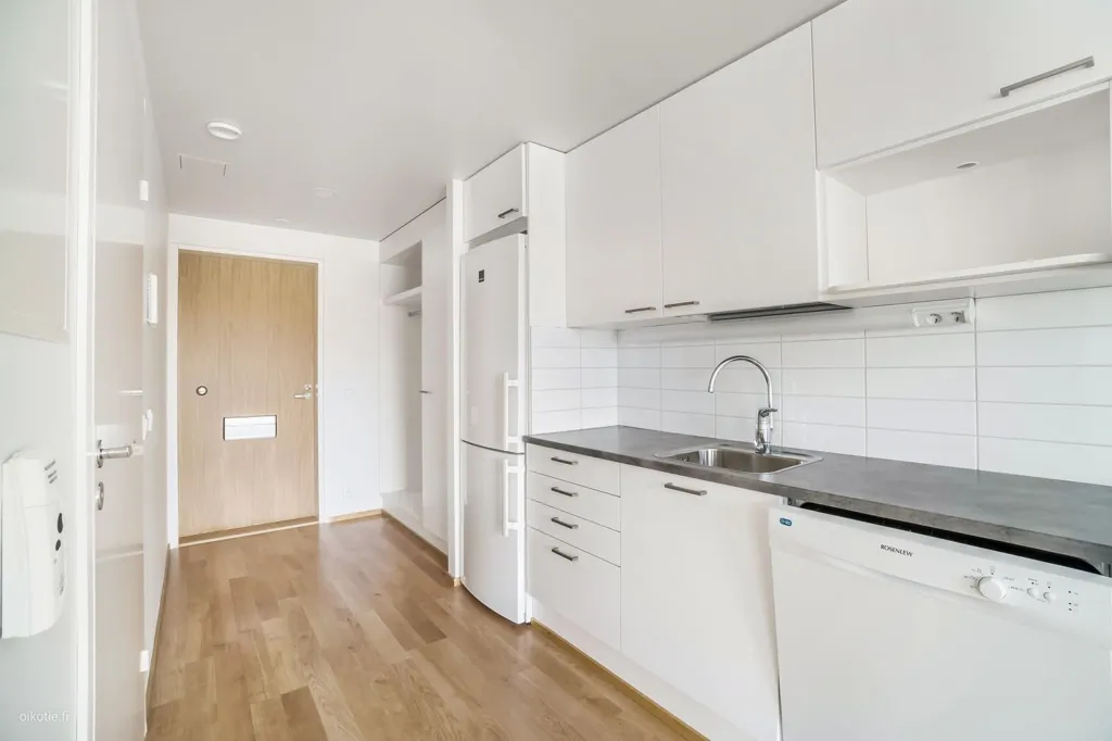 Cuisine - Modern Apartment with Balcony in Kerava Centre