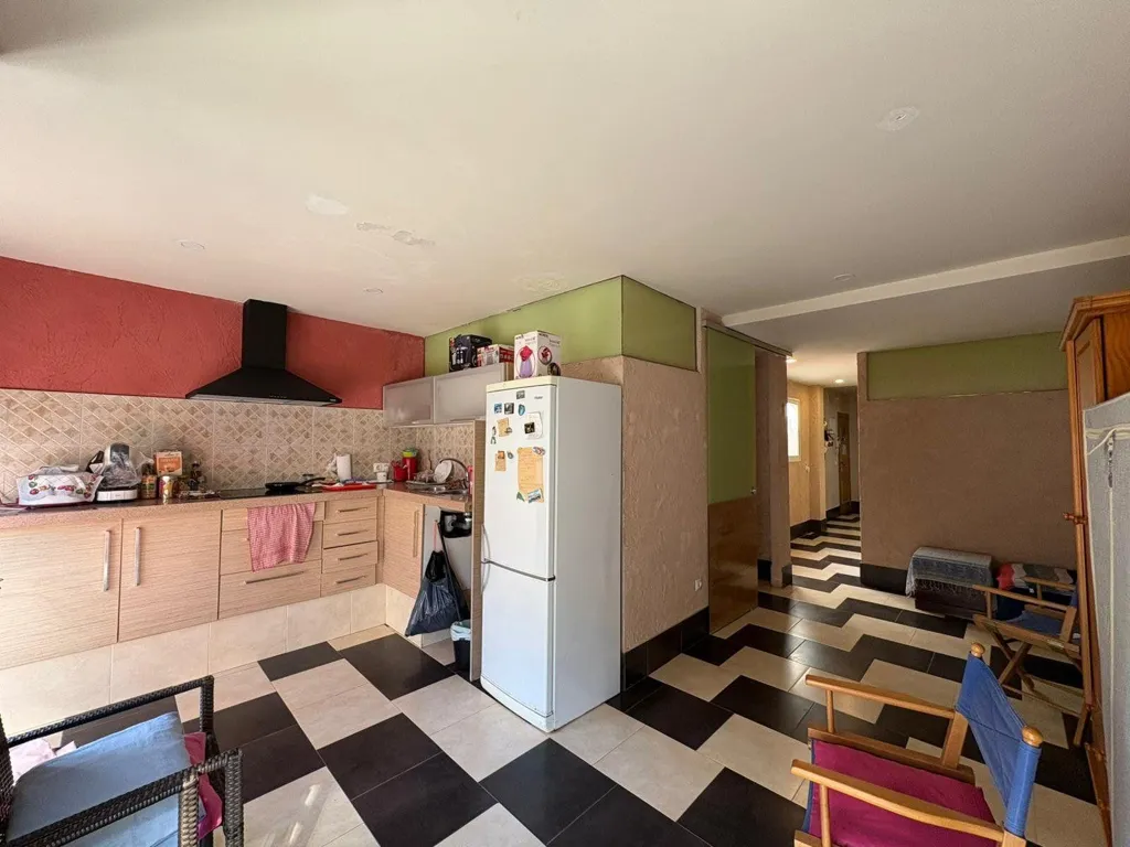 Köök - Flat with Terrace near Valencia in Benifaió