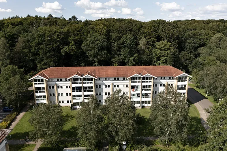 Aerial - Apartment with Balcony in Bjerringbro