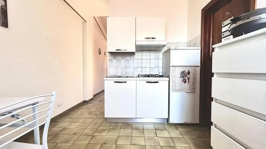 Köök - First Floor Apartment with Terrace in Scalea