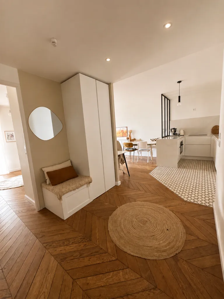 Séjour - Appartement 3 Pièces avec Terrasse à Port Marianne