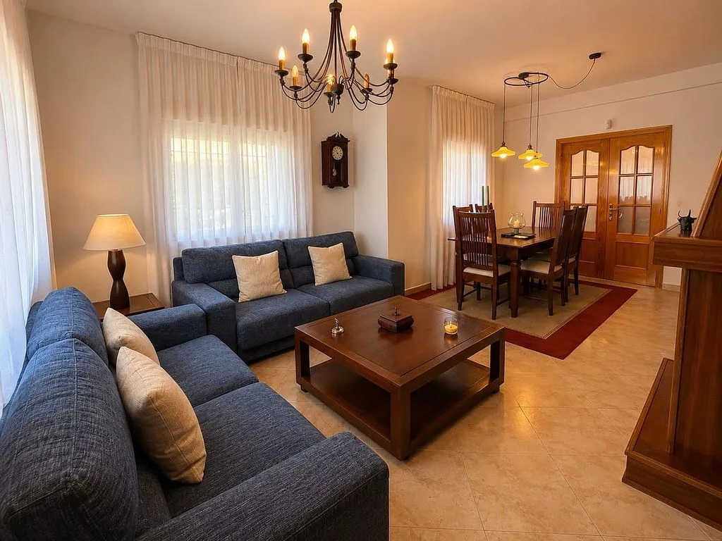 Soggiorno - Chalet with Pool and Terrace in Carranque