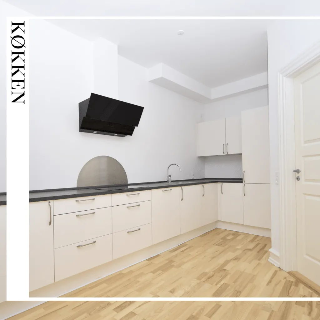 Cuisine - Apartment with Central Location in Slagelse