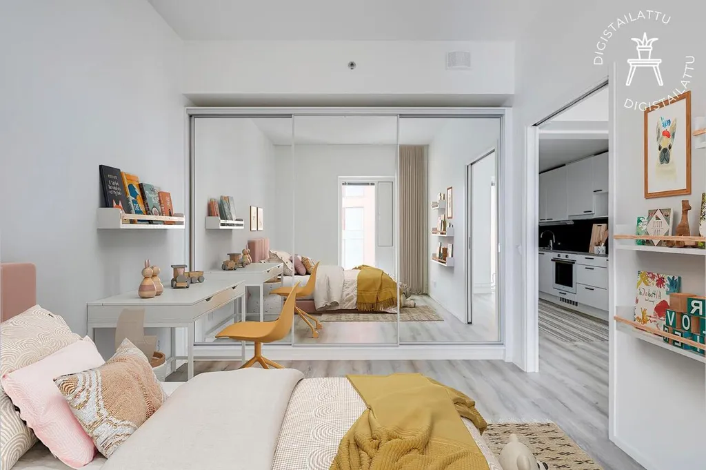 Magamistoad - Modern Flat with Conservatory in Aurinkolahti