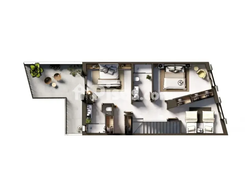 Maison 3 chambres à ES
