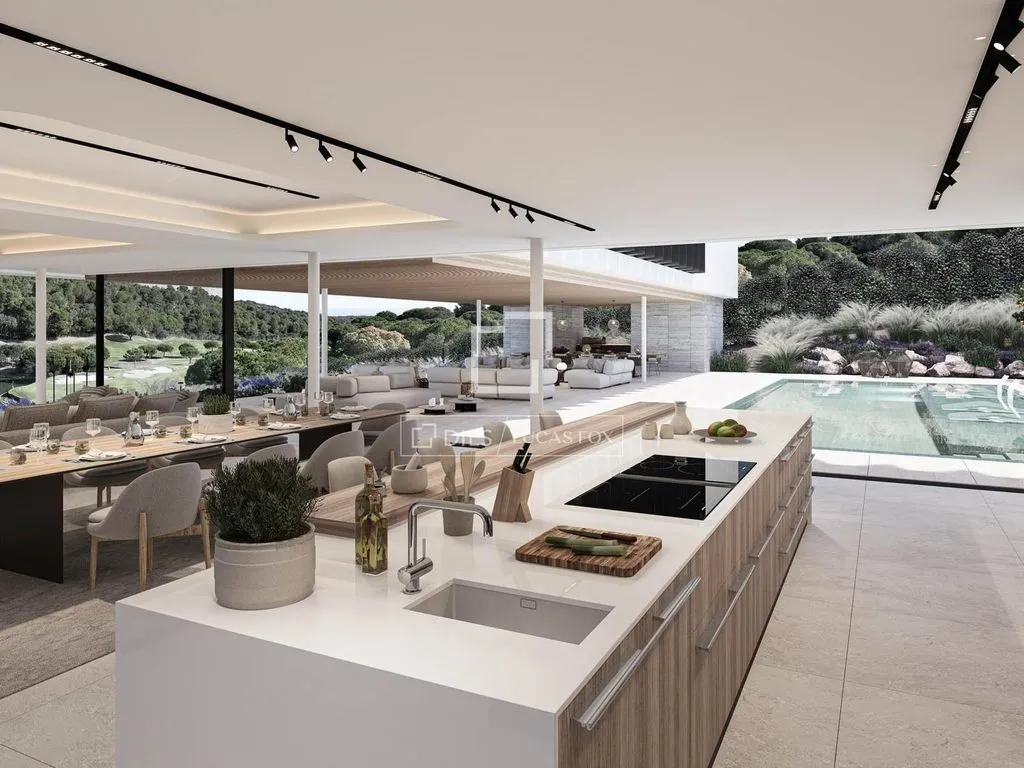 Cuisine - Modern Villa with Pool in Sotogrande