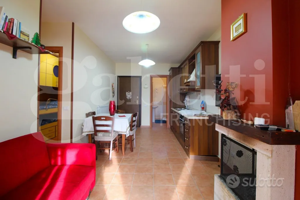 Söögituba - Mountain-View Apartment in Ateleta