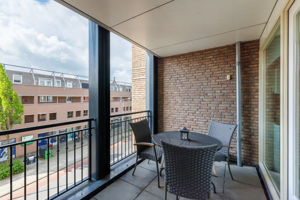 Balcon - Corner Apartment with Balcony in Oldenzaal