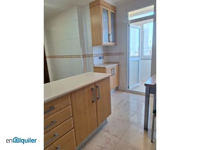 Köök - Apartment with Parking in Gijón Centre