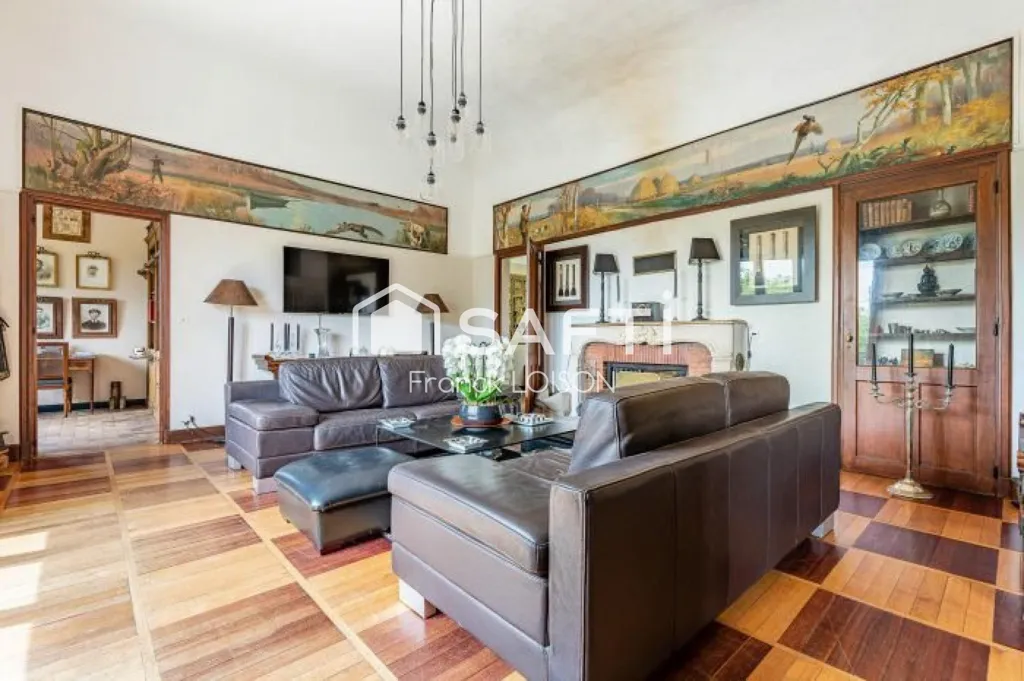 Soggiorno - Charming Hunting Lodge with Pool near Bléré