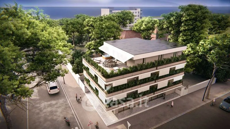 Vue aérienne - Attico with Terrace in Cervia