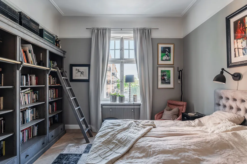 Chambres - Renovated Flat with Jugend Style in Uppsala