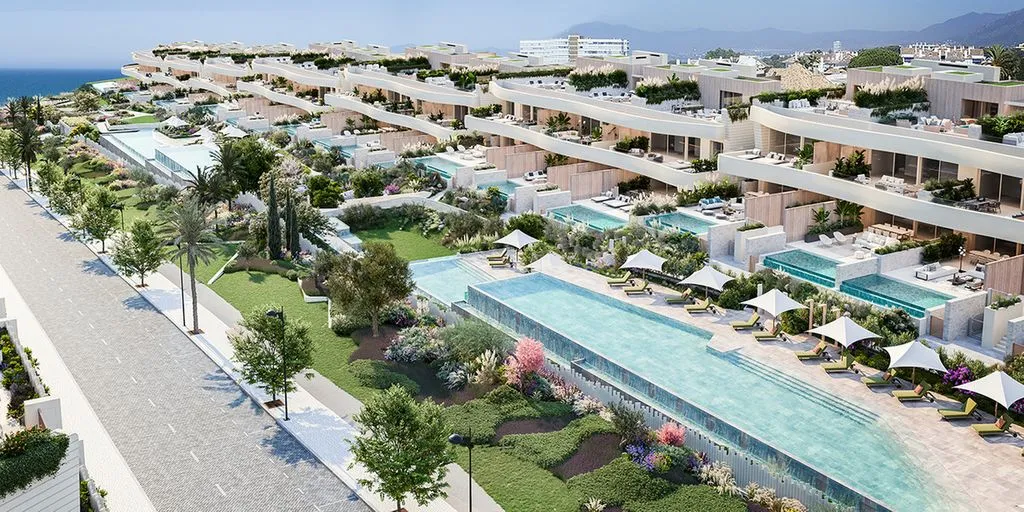 Piscina - Beachfront Luxury Apartment in Marbella