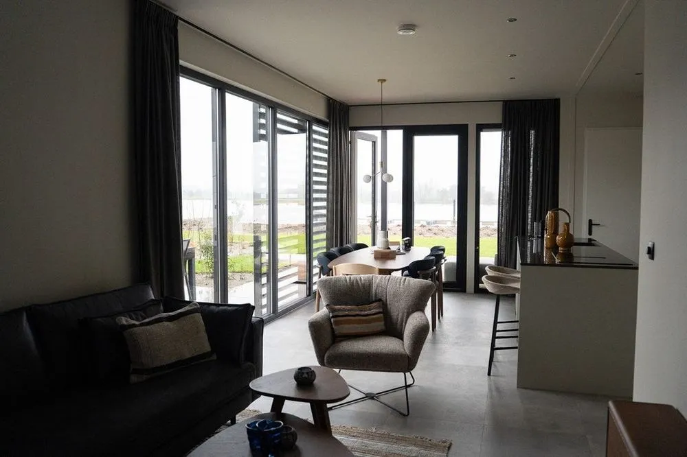 Séjour - Modern House with Garden in Eck En Wiel