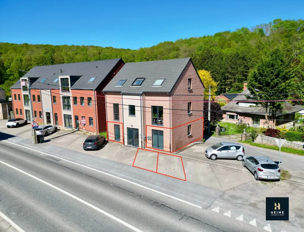 Õhuvaade - Ground Floor Flat with Parking near Andenne