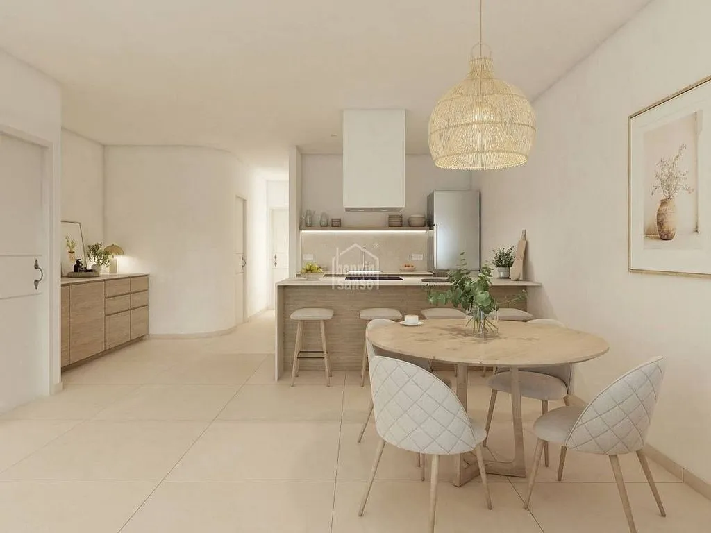 Sala da pranzo - Apartment with Pool and Terrace in Fornells