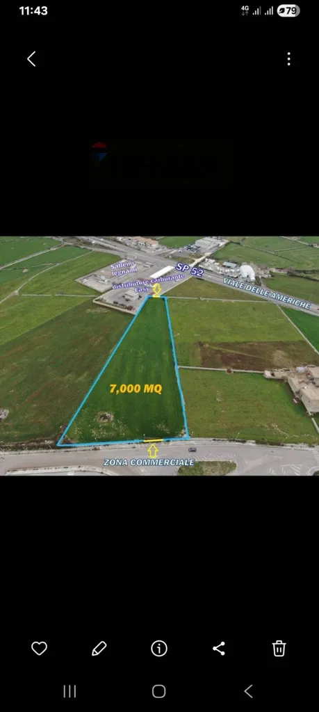 Vue aérienne - Buildable Land near Ragusa Centre