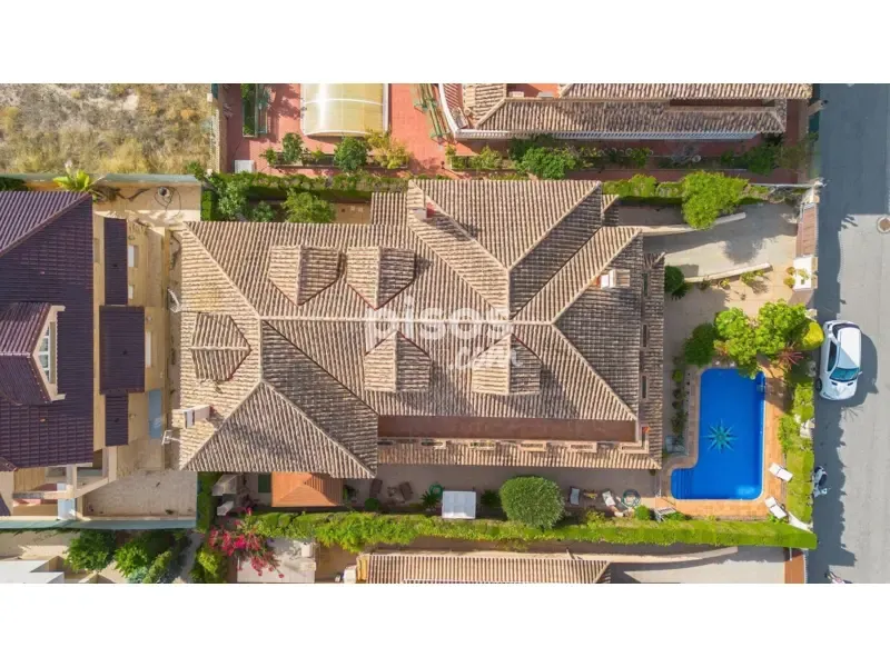 Vue aérienne - Villa with Sea View in La Veleta