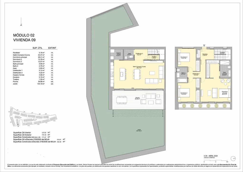 Plan - Luxury House with Sea View in Mijas