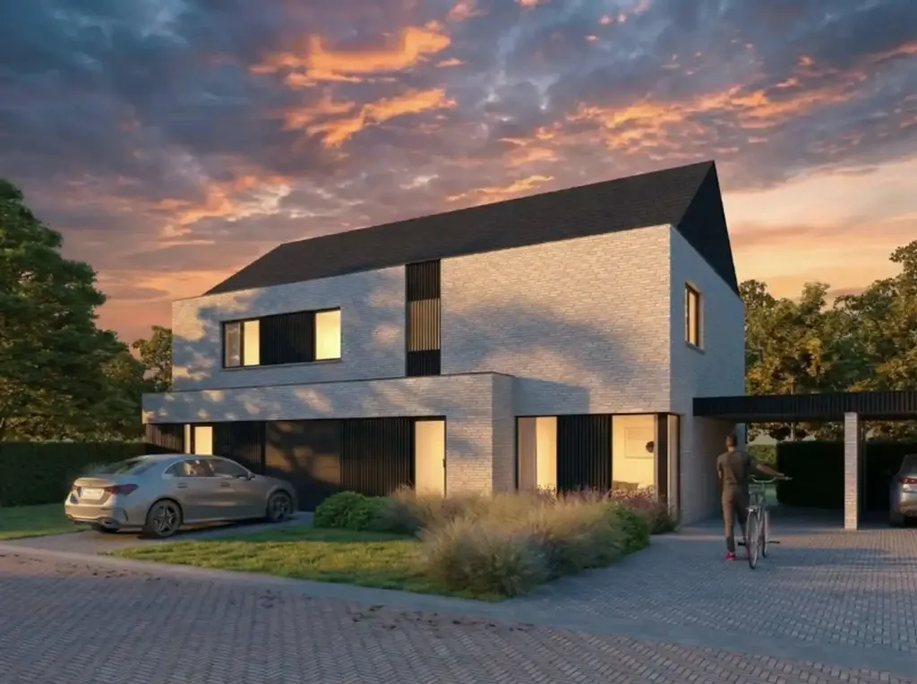 Modern Open-Plan New Build in Evergem