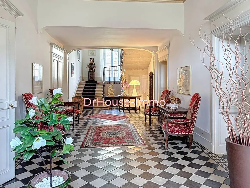 Hallway - 19th Century Château with Paddock near Albi