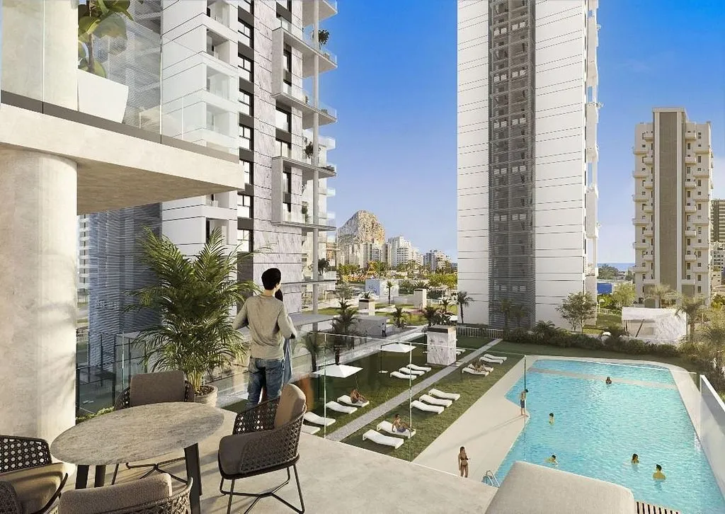 Piscine - Apartment with Pool and Terrace in Calpe