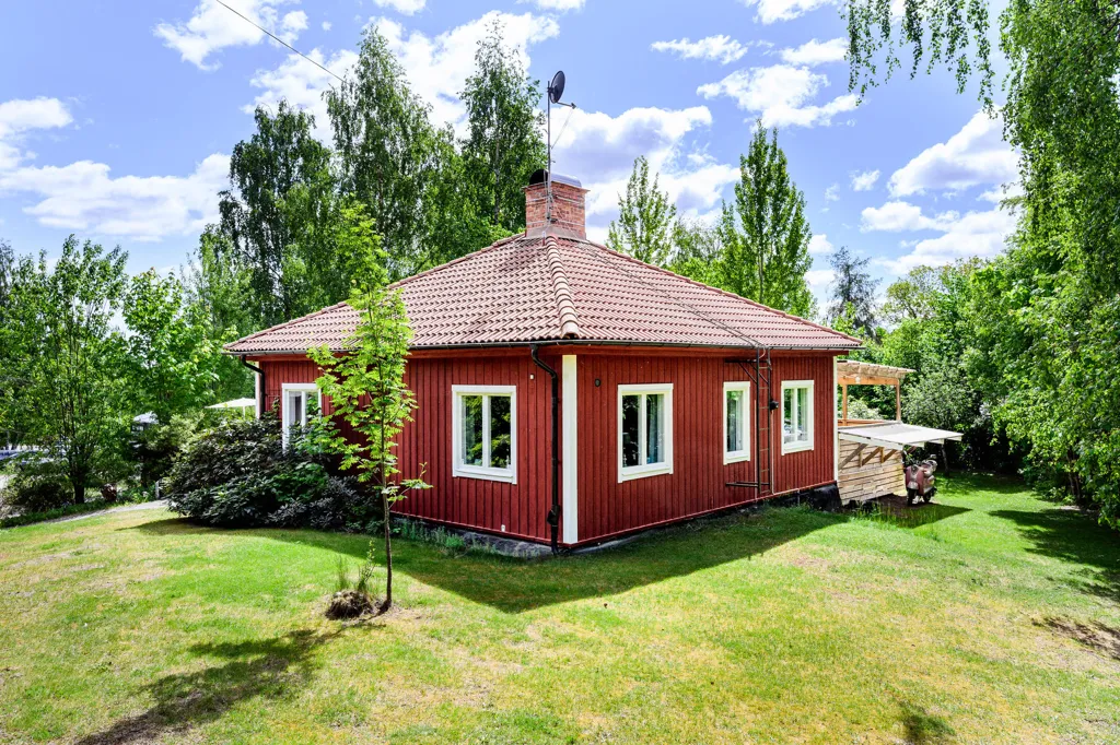 Extérieur - Charming Red Cottage with Garden in Samuelsdal