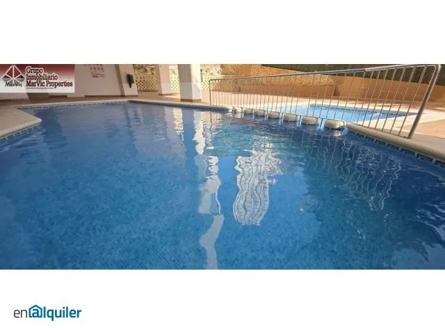 Piscina - Furnished Apartment with Pool in Rincón de Loix