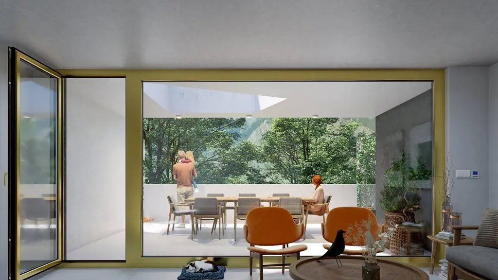 Attic Flat with Park View in Saxon