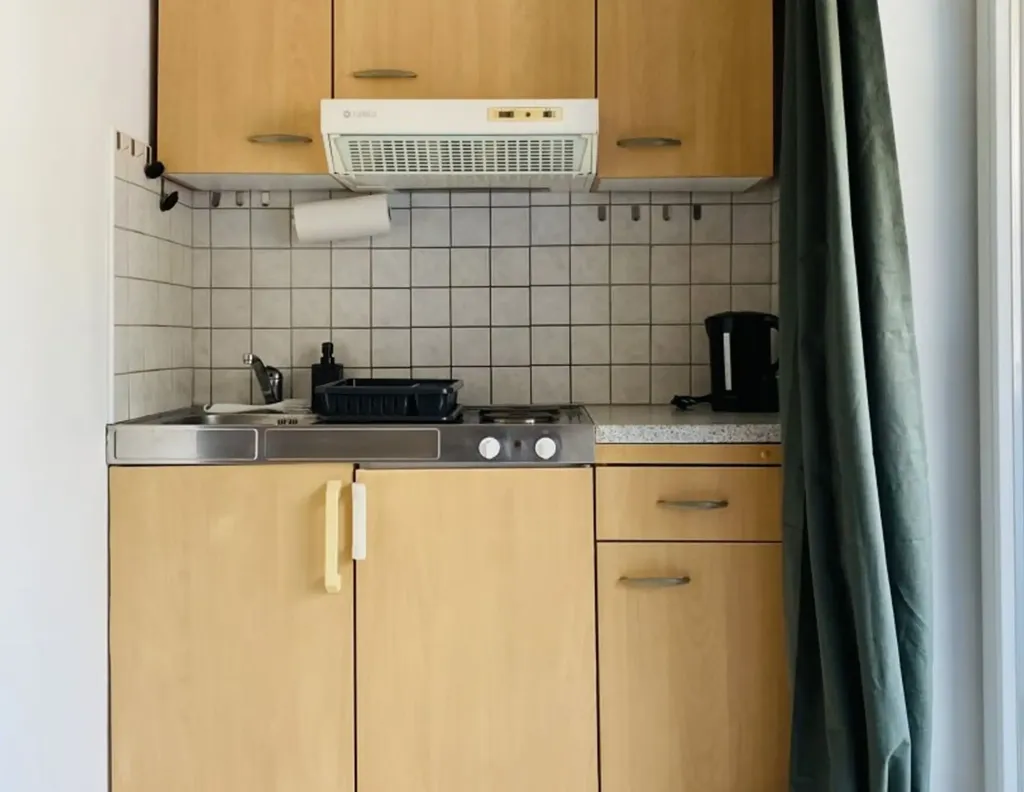 Köök - Modern Studio Flat with Kitchen in Neubau