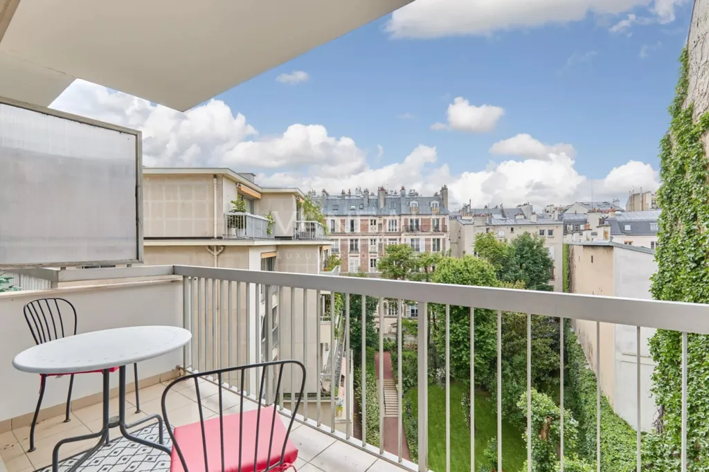 Balcon - Studio avec Balcon sur Jardin dans le 6ème à Paris