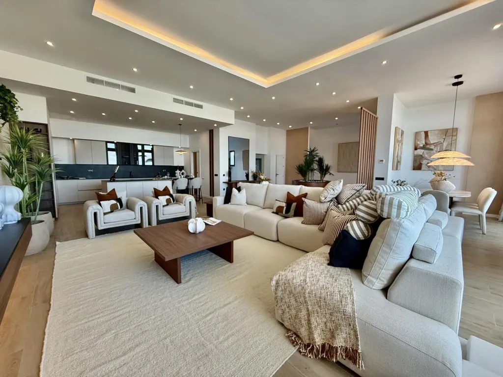 Living Room - Modern Villa with Sea Views in Benalmádena