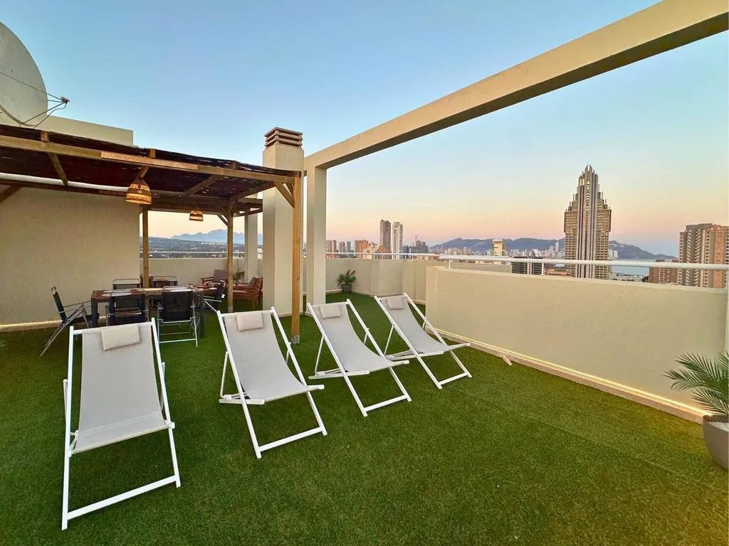 Terrasse - Luxury Apartment with Multiple Views in Benidorm