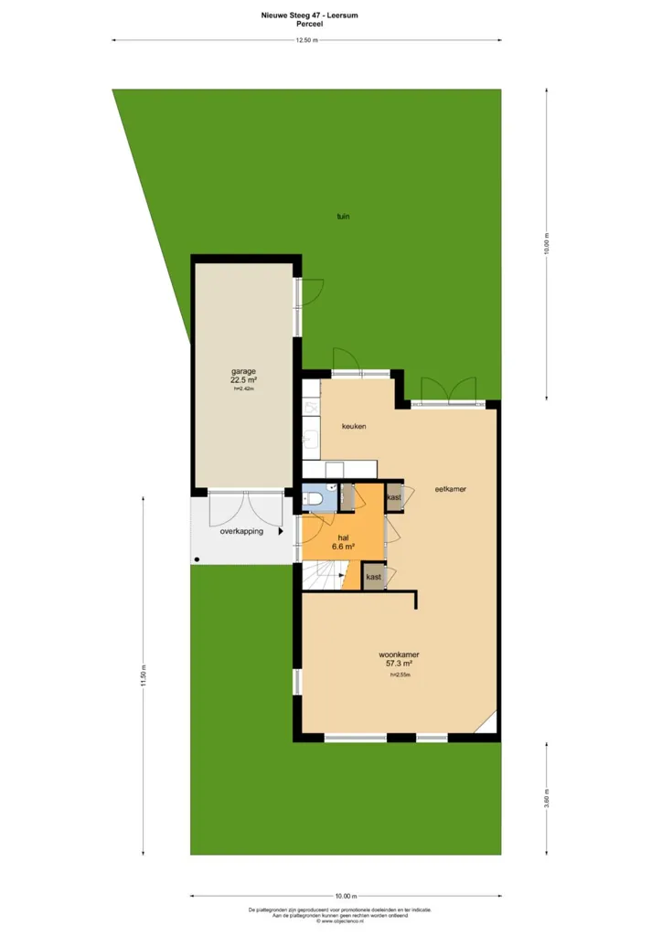 Planimetria - Detached House with Views in Leersum