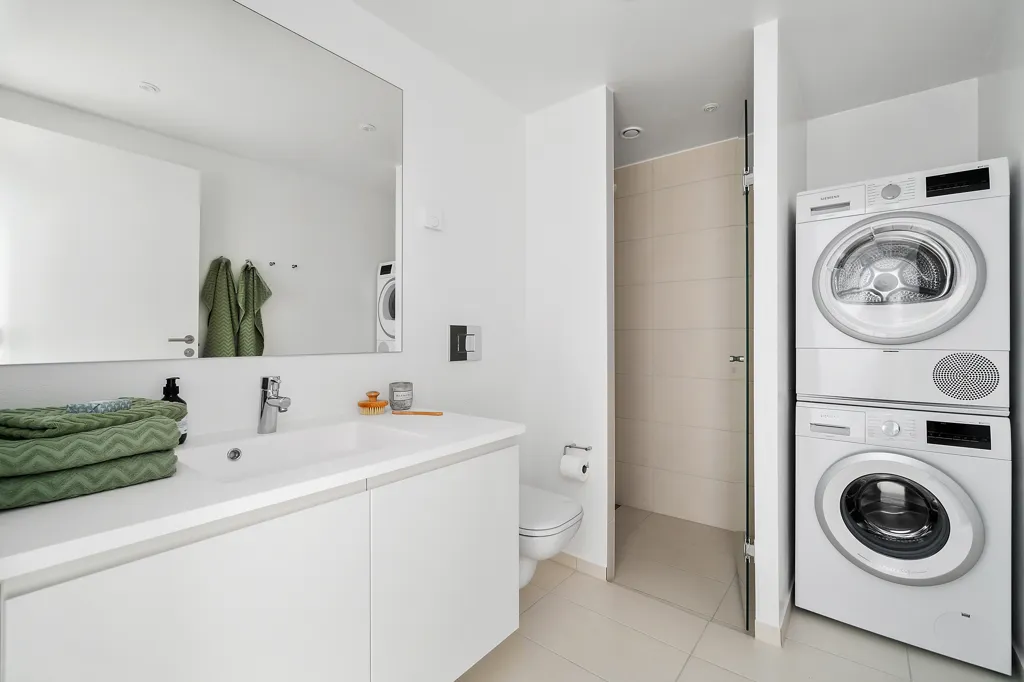 Buanderie - Apartment with Skyline View in Copenhagen S