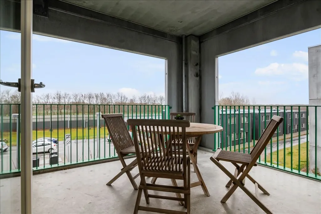Balcony - Studio Apartment with Balcony in Aarhus N