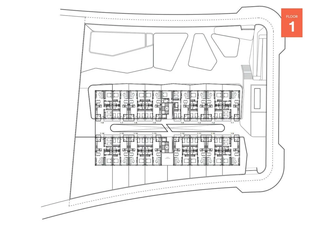 Floor Plan - Apartment with Terrace in La Nucia