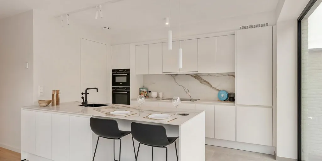 Cuisine - Villa A+ Moderne avec Terrasse à Balen